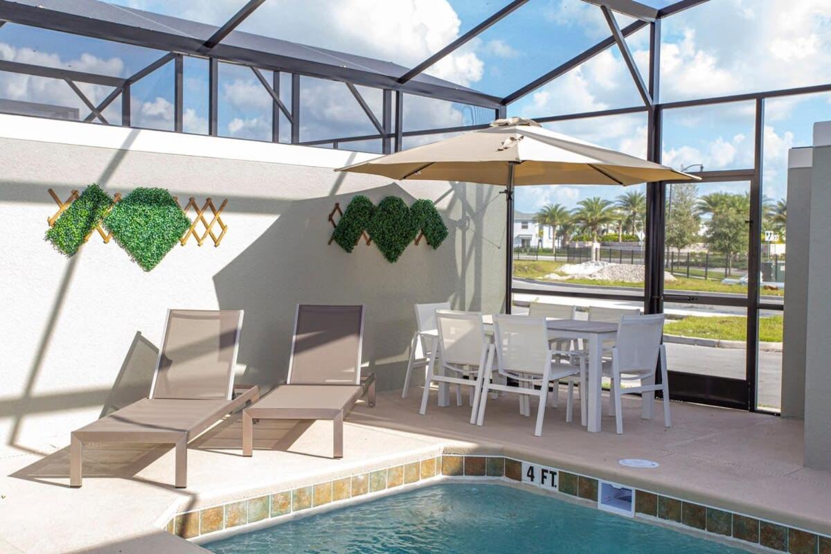 Gorgeous 4 Bedroom W/ Pool Close To Disney 4836 Kissimmee Eksteriør bilde